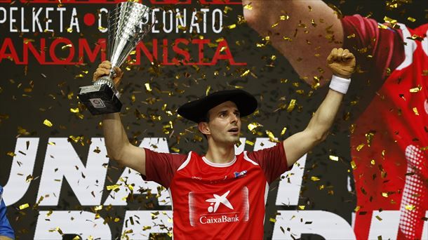 Jokin Altuna, champion of Manomanista 2025