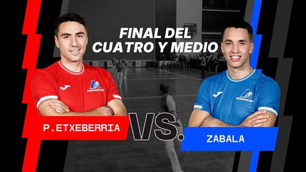 Peio Etxeberria and Javier Zabala seek their first txapela in a very open final
