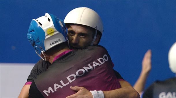 Maldonado and Gordon beat Gaubeka and Ibai Perez, and add their first point in the league phase of the Sopela Pro.