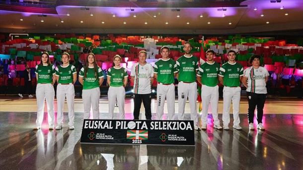 Euskadi gana a México en dos sets, 15-7 y 15-10, y sigue muy fuerte en la Liga de Naciones de Jai Alai