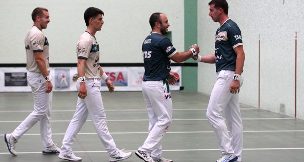Etcheverry-Ugarte y Ziarrusta-Lambert en la final de Bardos