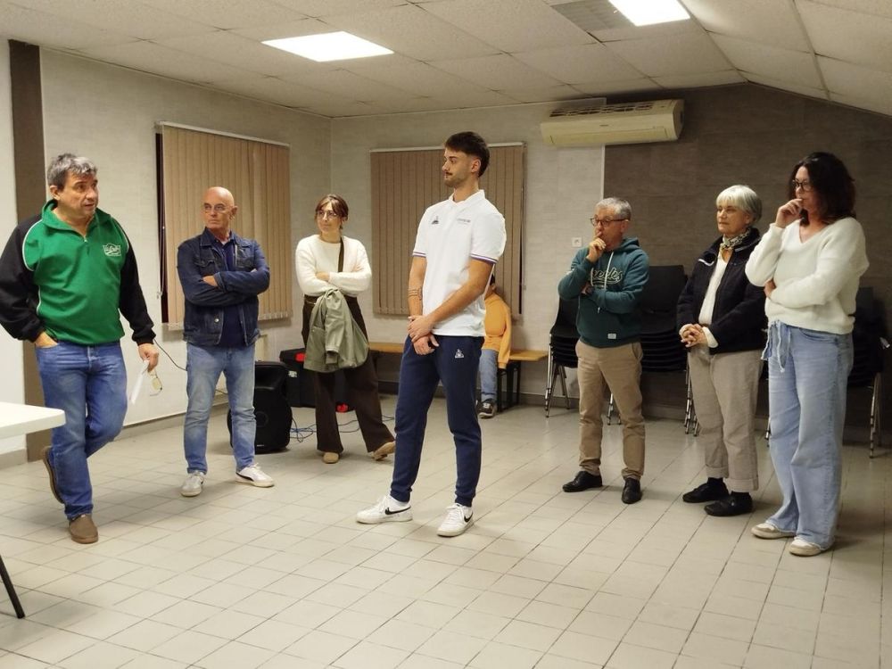 Una Saint-Lonnais en los campeonatos del mundo de frontball en Ciudad de México