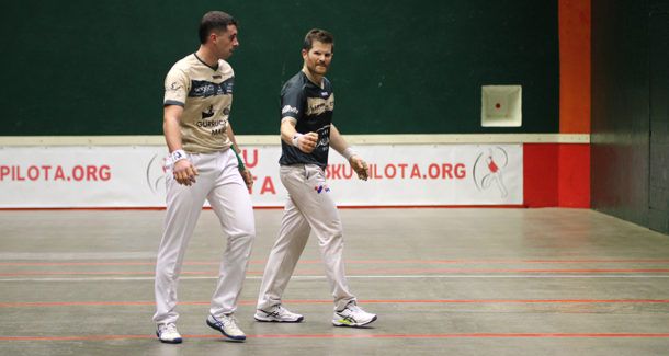 Larralde and Ducassou take an option on the semi-finals