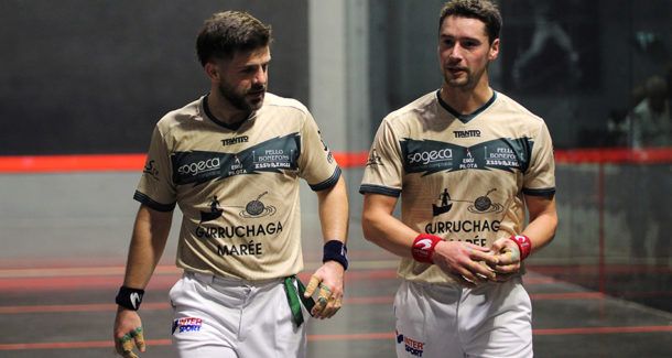 Larralde-Guichandut en finale du Master Esku Pilota