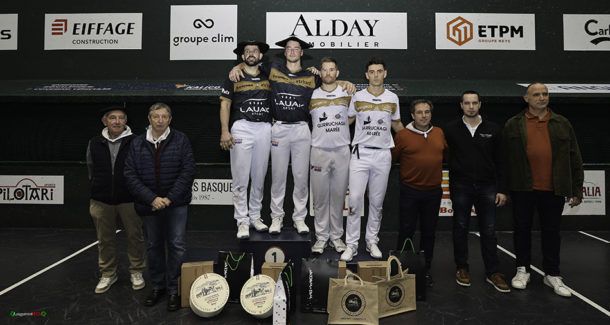 Larralde-Guichandut ganan el Master Esku Pilota