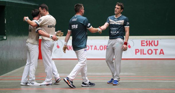 Abierto de Garazi: Etcheverry-Orhategaray y Maiz-Parachu en la siguiente ronda