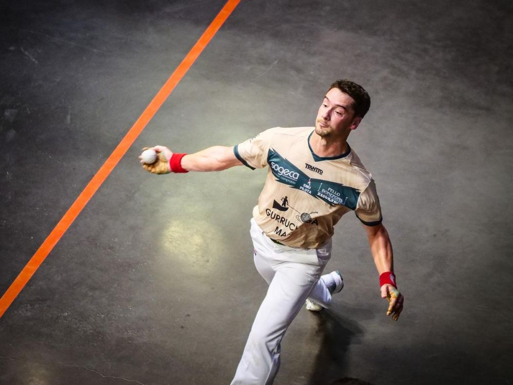 Pelota vasca: Larralde y Guichandut a la cabeza en el Master Esku Pilota