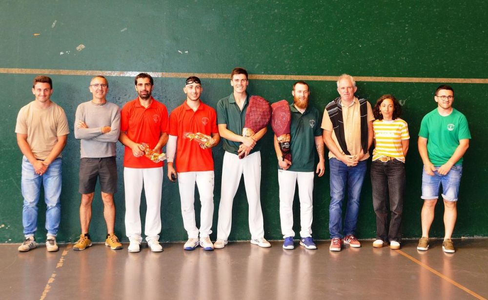 Briscous: el torneo de pala de ASC Lokarri dio vida al complejo