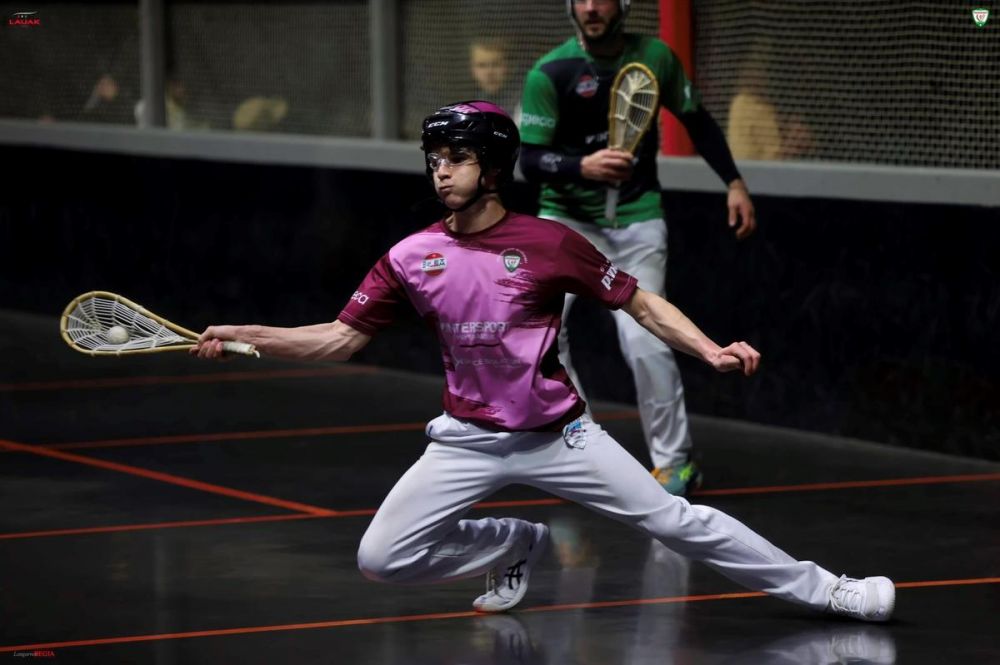 Hasparren: los mejores jugadores de xare se reúnen en el trinquet de Berria