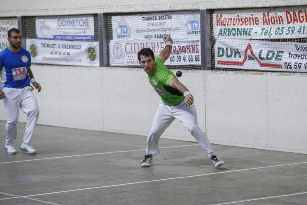 Pelote basque (Elite amateur) : les leaders confirment leurs ambitions
