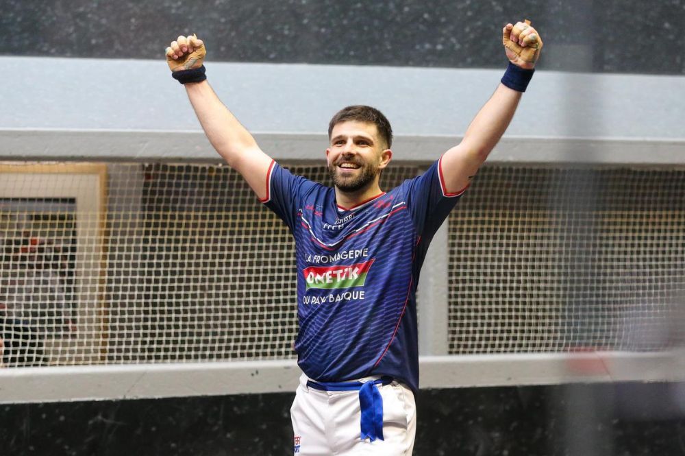 Pelote basque (main nue) : prophète en son pays, Peio Larralde champion de France pour la troisième fois