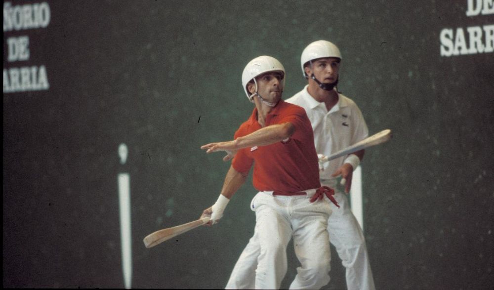 In pictures: thirty years ago, a shower of gold for the French at the Basque pelota world championships.