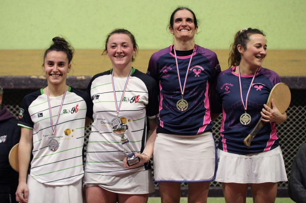 Paleta gomme pleine : Iturrino et Chapelet Housset sacrées championnes de France