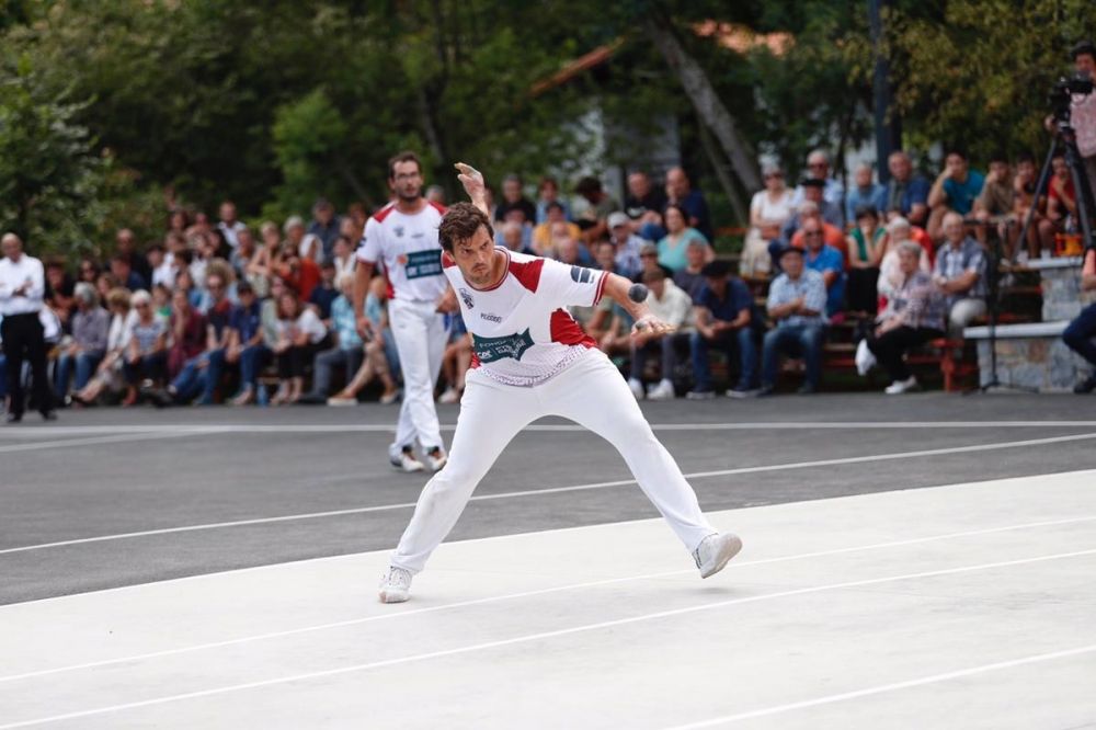 Pelote basque (Elite amateurs): un asunto serio en el frontón