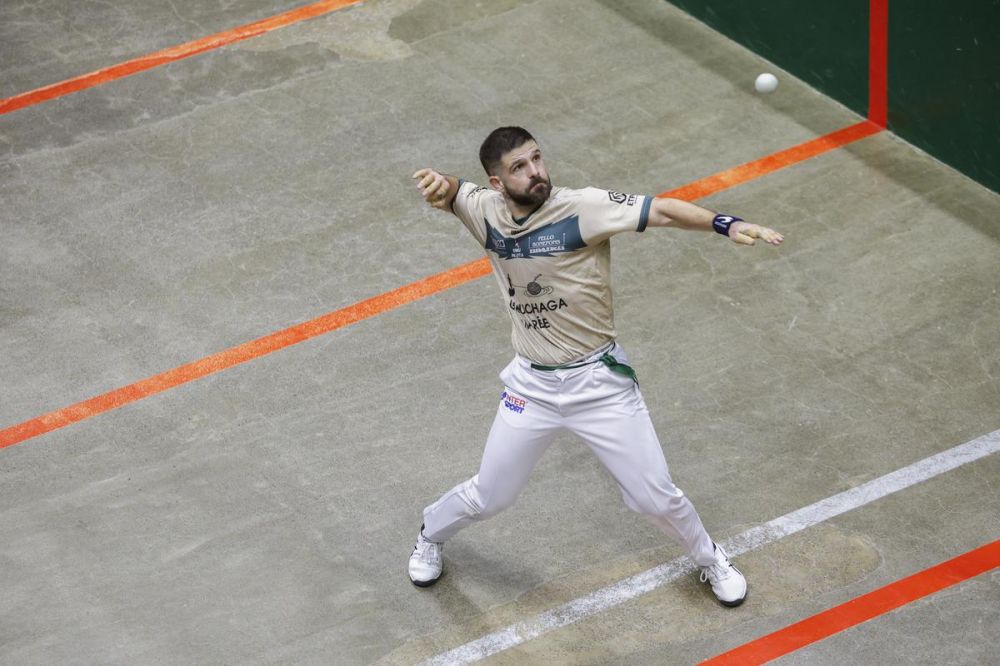 Pelote basque (Elite pro) : Peio Larralde well on the way to defending his French champion title
