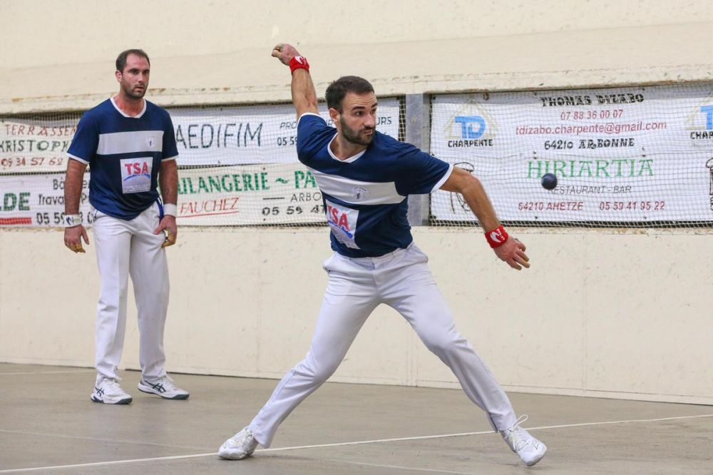 Pelote basque: the favorites are off to a flying start in the Amateur Elite barehand event