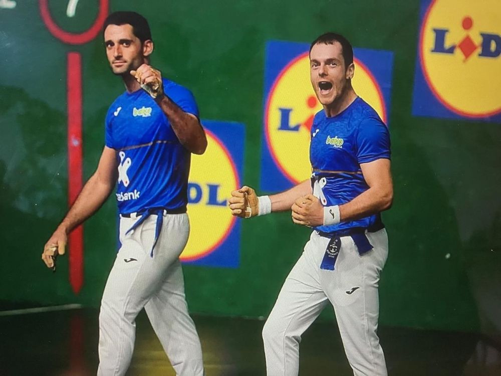 Basque pelota: leaders continue to perform well at Spanish championship
