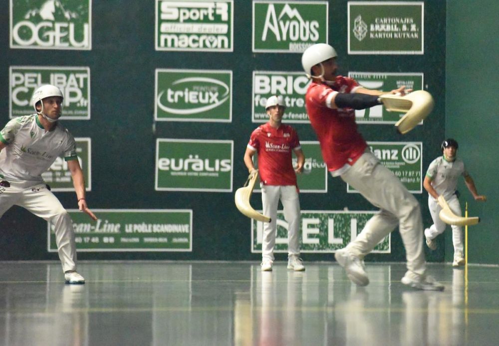 Pelota. Challengers Garcia and Oyhenard in the final of the Cesta-Punta Pau Cup!