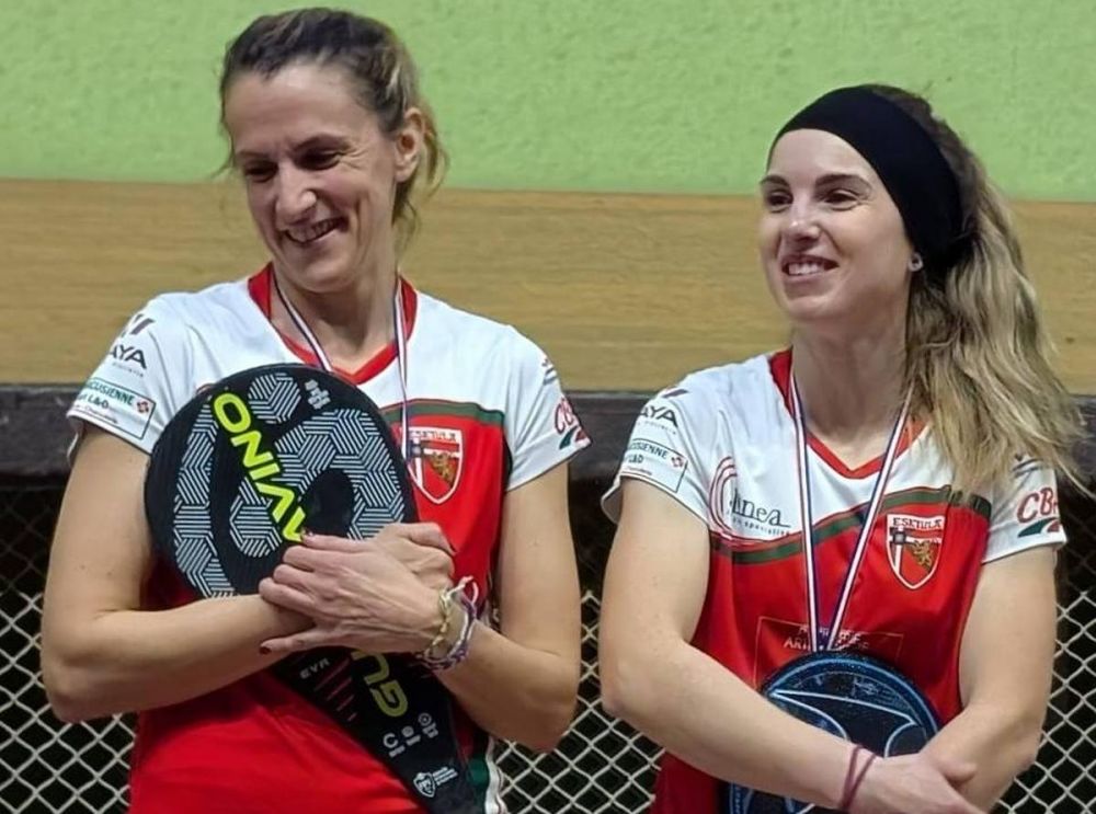 Pelota: las mejores jugadoras de pelota de goma maciza se reúnen el viernes en Esquiule
