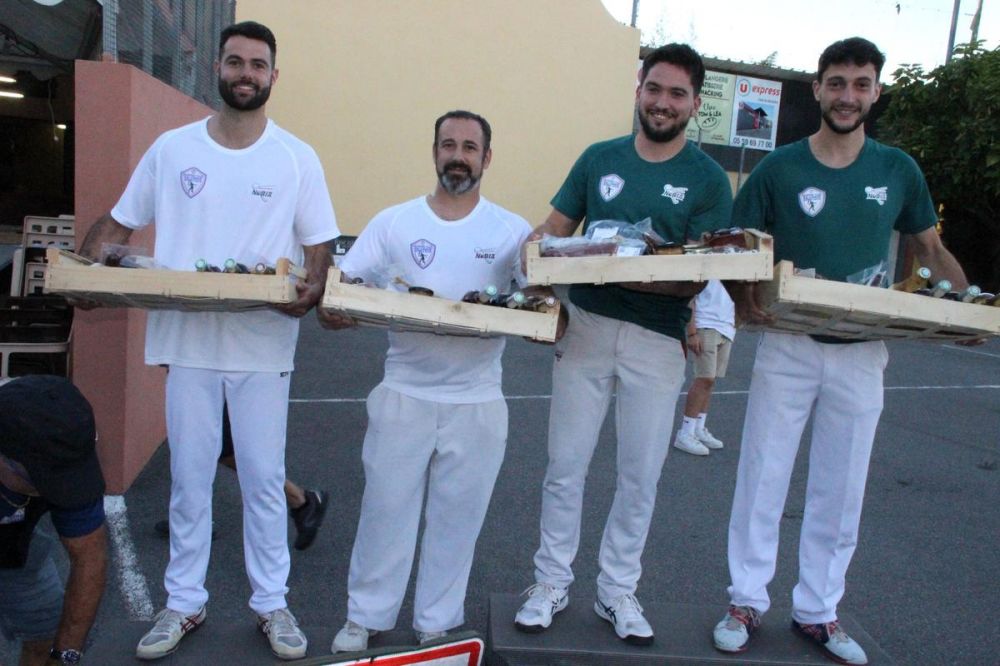 Pelota: Enzo Pellégrini and Bastien Quintana crowned champions at the Platanes tournament in Sault-de-Navailles