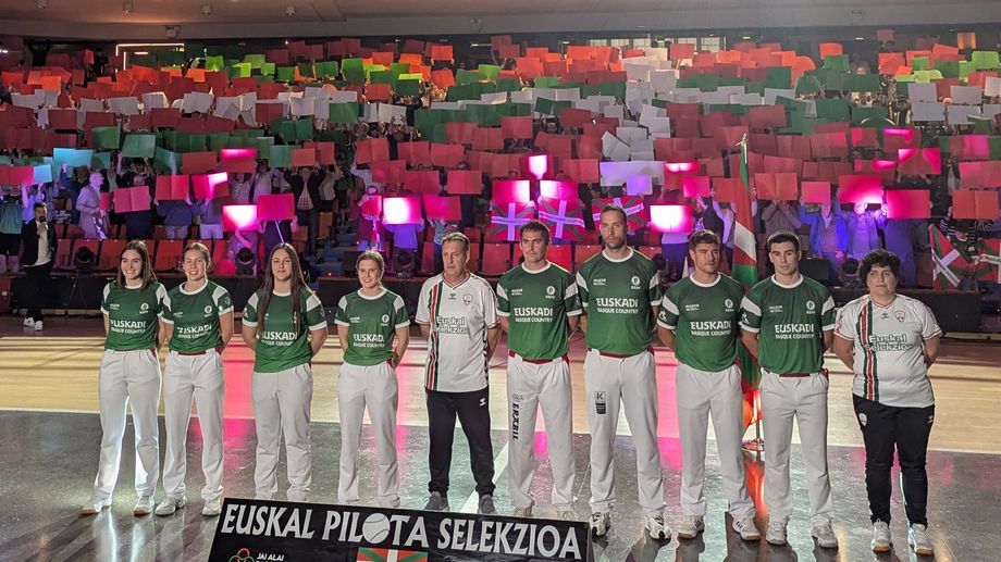 Pelota: a dream debut for the Basque Country in the Cesta Punta Nations League